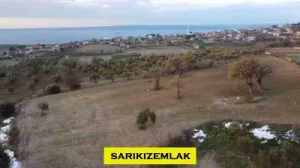 ÇANAKKALE MERKEZ İNTEPE KÖYÜNDE BOĞAZ MANZARALI TARLA - Erenköy Merkez Çanakkale Satılık Tarla - 4