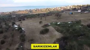 ÇANAKKALE MERKEZ İNTEPE KÖYÜNDE BOĞAZ MANZARALI TARLA - Erenköy Merkez Çanakkale Satılık Tarla - 5