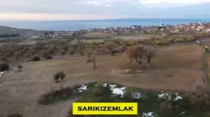 ÇANAKKALE MERKEZ İNTEPE KÖYÜNDE BOĞAZ MANZARALI TARLA - Erenköy Merkez Çanakkale Satılık Tarla - 9
