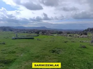Çanakkale Ezine Yaylacık Satılık Tarla - ÇANAKKALE EZİNE YAYLACIK KÖYÜNDE DENİZ MANZARALI 61.125 M2 ARAZİ