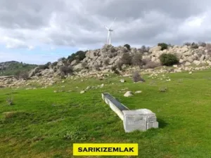 ÇANAKKALE EZİNE YAYLACIK KÖYÜNDE DENİZ MANZARALI 61.125 M2 ARAZİ - Yaylacık Ezine Çanakkale Satılık Tarla - 3