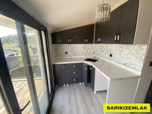 Edremit Güre`de  Dağ ve Deniz Manzaralı Acil Satılık Havuzlu Villa   - Güre Edremit Balıkesir Satılık Villa - 6