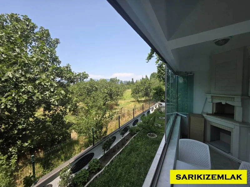 Akçay Altınkum`da Doğayla İç İçe 3+1, 135m2 Doğalgazlı, Eşyalı daire - Altınkum Edremit Balıkesir Satılık Daire