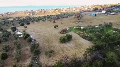 ÇANAKKALE MERKEZ İNTEPE KÖYÜNDE BOĞAZ MANZARALI TARLA - Erenköy Merkez Çanakkale Satılık Tarla - 1