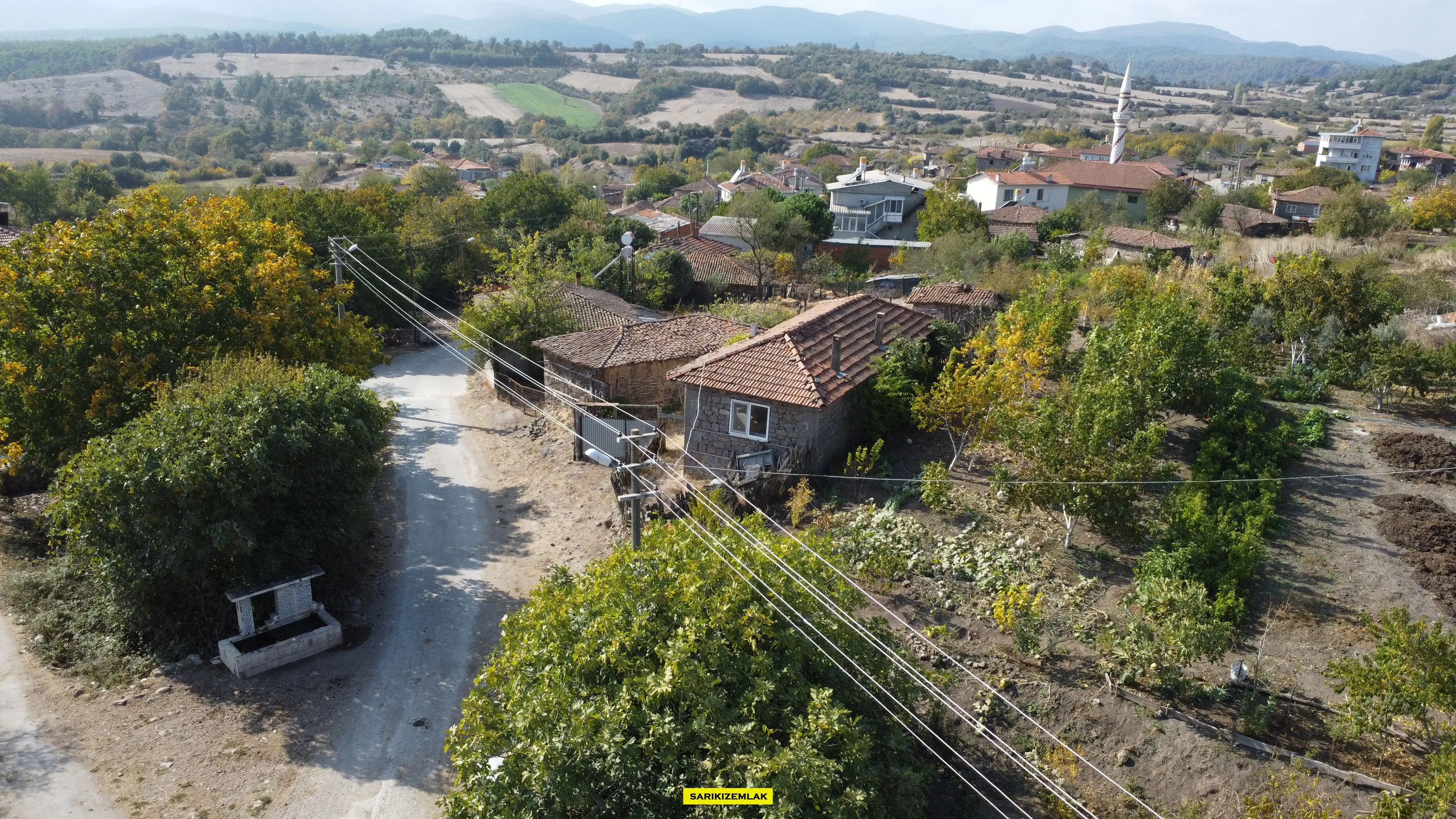 Çanakkale Lapseki Satılık 377m² Taş Ev Köy Yaşamı - Balcılar Lapseki Çanakkale Satılık Villa