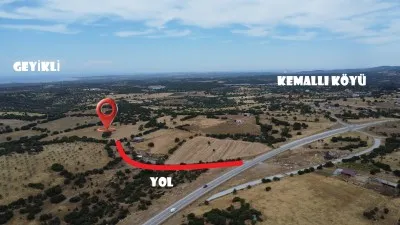 Ezine Kemallı Satılık Tarla - 2